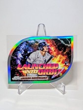 2024 Topps Chrome Cosmic Launched Into Orbit Jasson Dominguez RC #LIO-15 Yankees