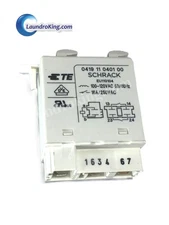 487160015  OEM  RELAY FOR TD30X30 DRYER, NO HARNESS, REPLACES 027410;  160015