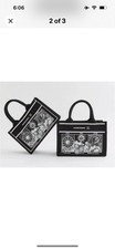 Zuhair Murad Fashion Trust Arabia Black Mini Tote 