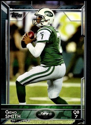 2015 TOPPS #146 GENO SMITH NEW YORK JETS FOOTBALL