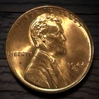Red Uncirculated 1944-D Lincoln Wheat RD Cent Penny US Type Coin Lot C11-327