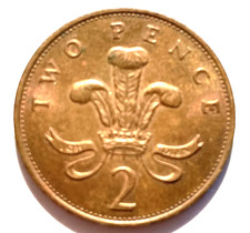 Great Britain 1987 Two Pence Coin UK