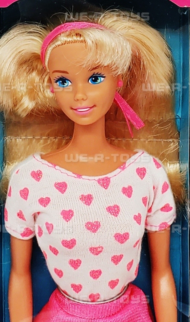 Pretty Hearts Barbie Doll Multilingual 1995 Mattel 14473 | eBay