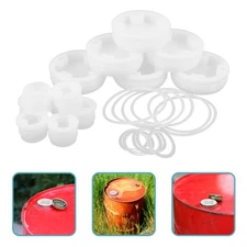 40 Pcs Replacement Can Cap Bung Caps for Gallon Drum Oil Covers