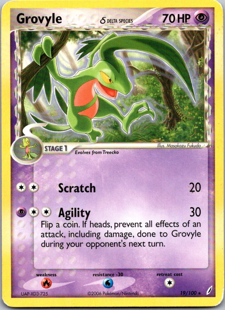 ジュプトル デルタスペック プロモ Grovyle promotioncard Grovyle Delta 1ed Pokemon Card Game TCG Japanese Nintendo Made In