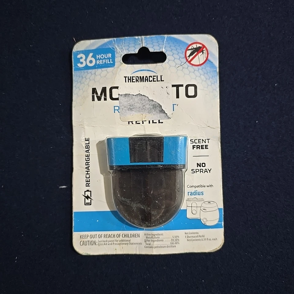 Thermacell Mosquito Repellent 36-Hour Rechargeable Refill Scent Free 20 ft zone - Image 2 of 4