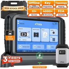 USED XTOOL IP919 OBD2 Car Diagnostic Tool Offline ECU Key Programming 51+ Resets
