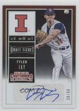 2015 Panini Contenders College Draft Ticket 28/99 Tyler Jay #7 Auto 2s8