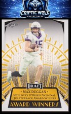 2023 Leaf Draft #16 Max Duggan TCU Horned Frogs