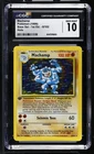 CGC 10 GEM MINT Machamp 8/102 Base Set 1st Edition Holo Pokemon Card