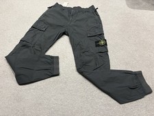 Stone Island Cargo Pants / Trousers Grey / Charcoal Waist 30 Type RE