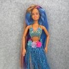 Hula Hair Teresa Barbie Doll 1996 Mattel 17049 Purple Pink Blue Hair Vintage
