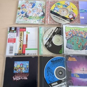 SEGA Saturn Soft 6 Bottles Set