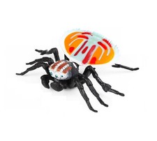 13.6cm Peacock Spider Orange PVC Toy Insect Wild Animal Figure Doll Kids Gift
