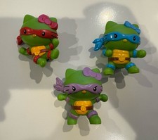 Mcdonalds Happy Meal Ninja Turtles x Hello Kitty 2025 Lot Of 3 Figures