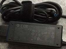 Genuine HP 45W blue tip laptop AC Adapter Power Supply charger 19.5V