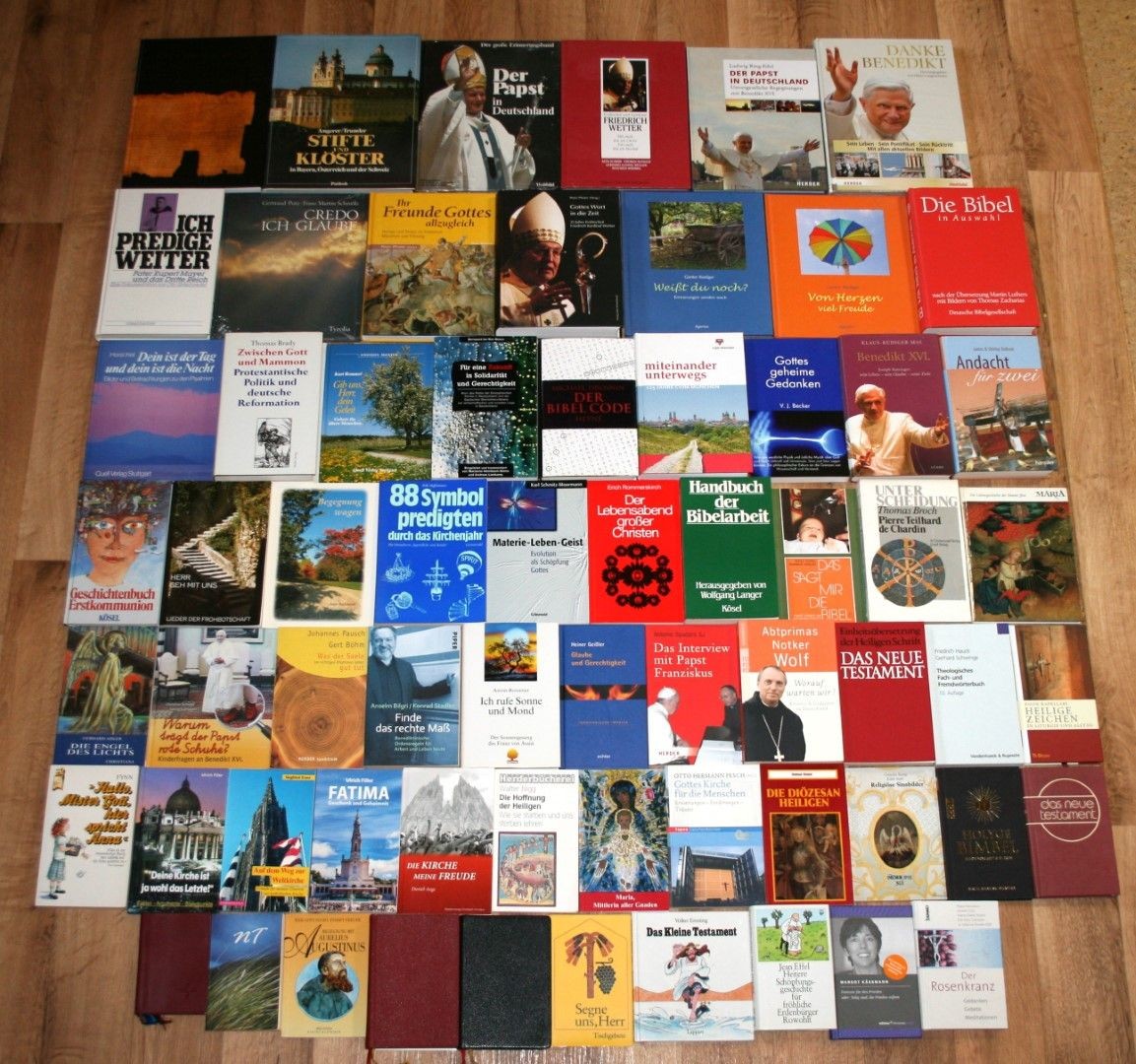 65 Bücher THEOLOGIE RELIGION Christentum Gott Kirche Katholisch Evangel. Paket.