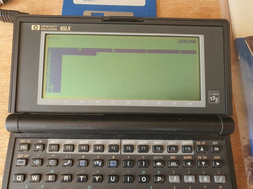 Hewlett Packard PDA XL 95 Vintage 90's - Afbeelding 3 van 7