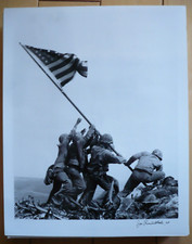 JOE ROSENTHAL Raising the American Flag Mt. Suribachi, Iwo Jima, Printed 1995 NY