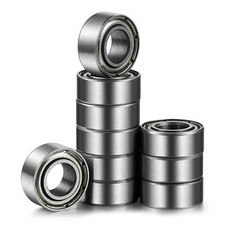R166 Zz Bearing Id 3/16 Inch X Od 3/8 Inch X 1/8 Inch Miniature Ball Bearing Met