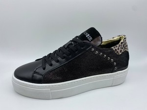Shoes Sneakers Café Noir FDF523 Black \u0026 Pony Leopard Platform 3,5 CM -20% |  eBay