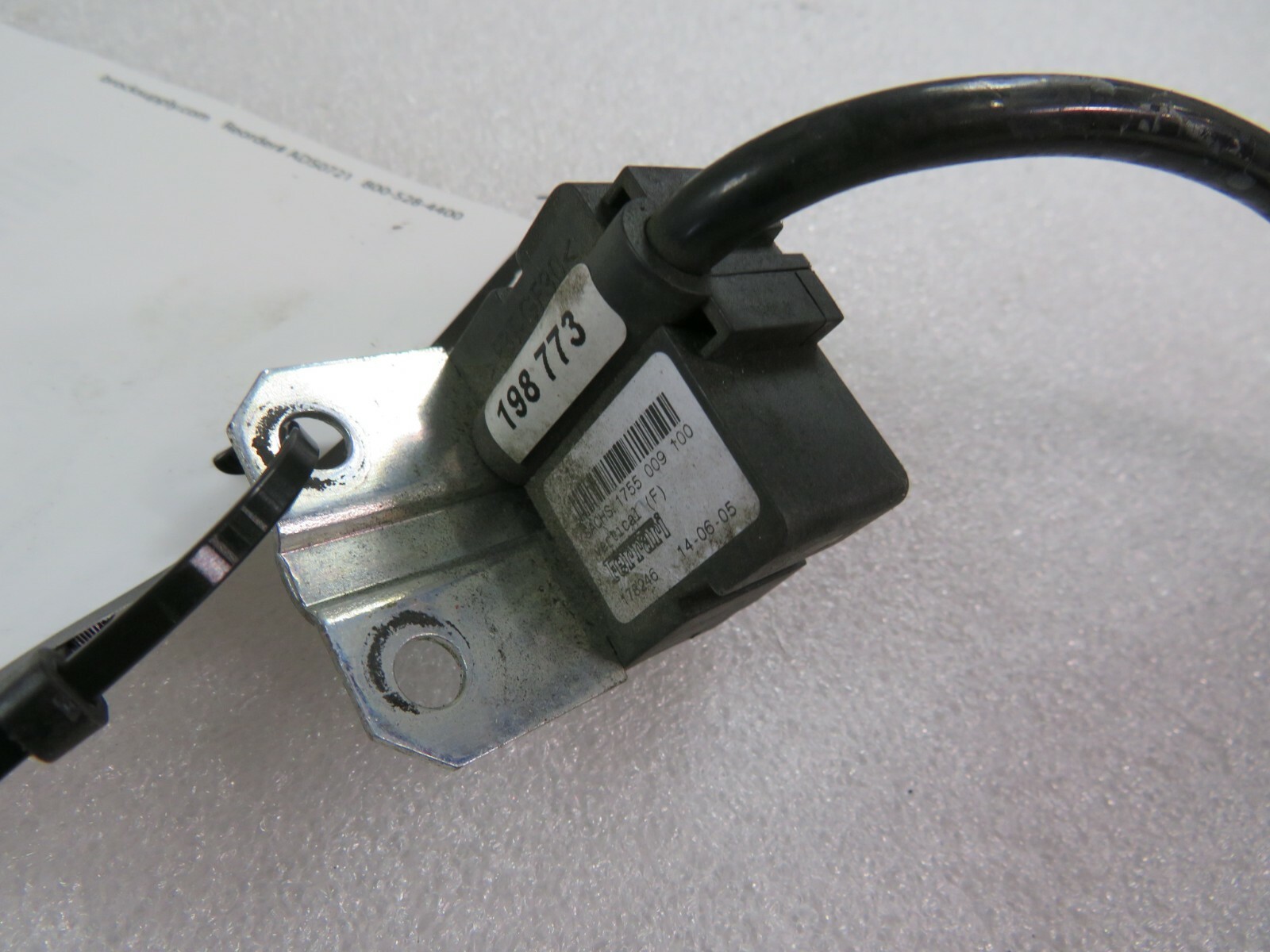 Ferrari 612 Scaglietti, Rear Vertical Acceleration Sensor, Used, P/N 198773