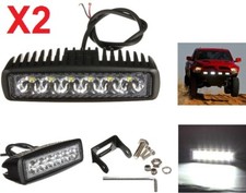 Fari supplementari LED Auto Suv Camper Barca 12V 24V universale Profondità faro