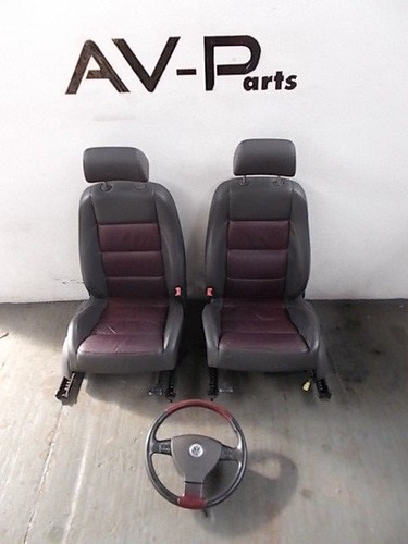 Original VW Golf 5 Lederausstattung Individual 5Türer Leder Sitze Lenkrad Pappen