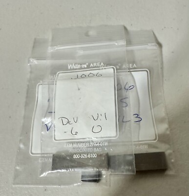 Steel Rect Gage Block .1006 Different Brands Webber , CMI, And More