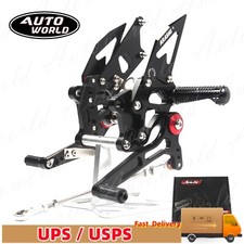 For Kawasaki Ninja250R 2008 2009 2010 2011 2012 Racing Rearsets Footrest FootPeg