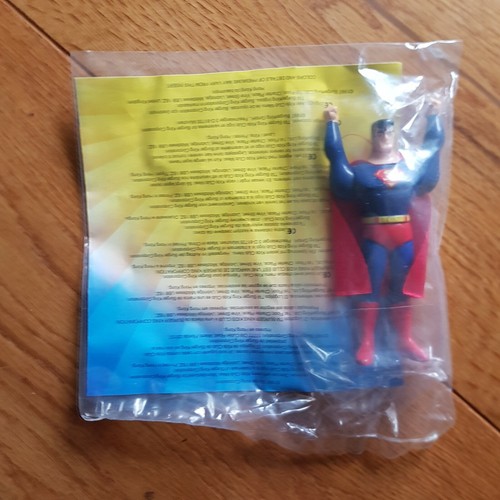 SUPERMAN Burger King 1997 MIP toys, unused 3D meal boxes, cups and 3D glasses - Picture 7 of 9