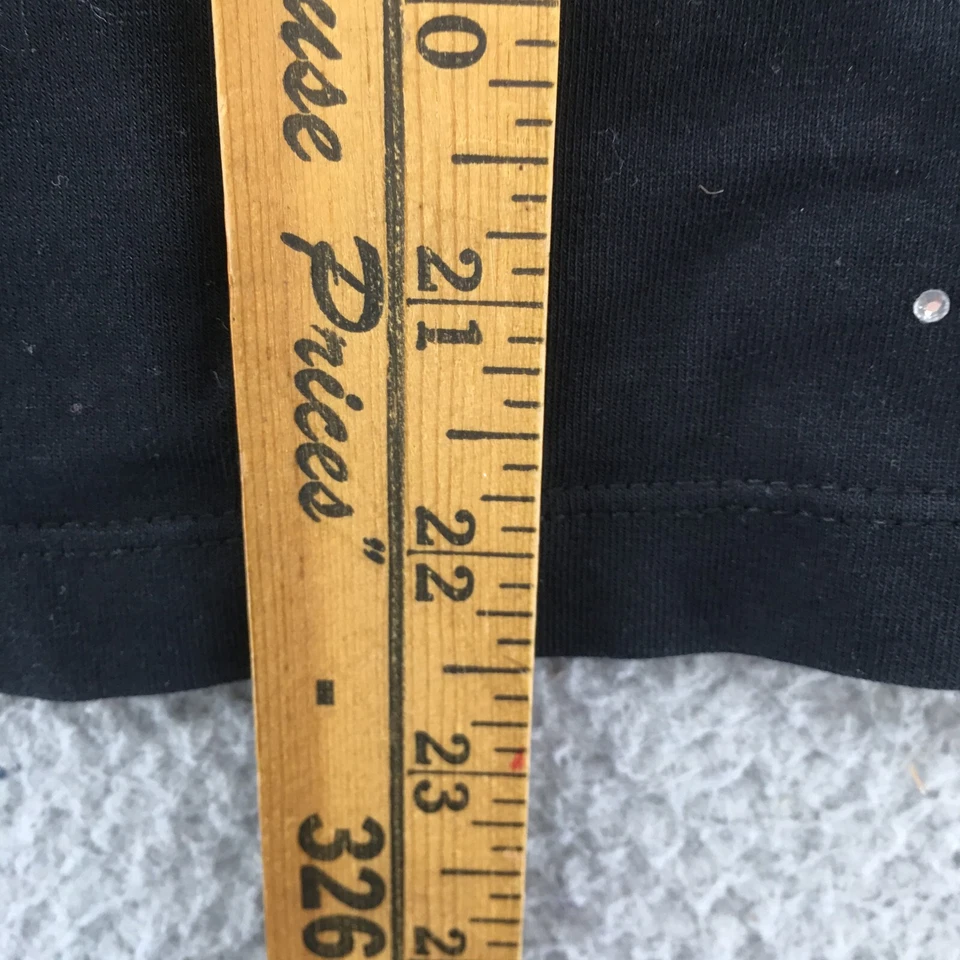 Talbots Tank Sleeveless Sequined Top Womens Small Black Cotton Blend Casual - Image 4 of 4