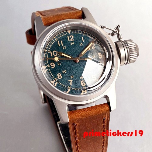 Reloj Hombre Tandorio Automático NH35 36mm Fecha Cúpula Zafiro Arenado Lume - Imagen 2 de 6