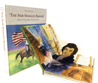 The Star Spangled Banner Pop Up Book National Anthem Book New 