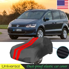 Black/Red SUV Dust-proof elastic car cover indoor vehicle for Volkswagen ID.6 X
