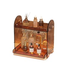 Acrylic storage, lightweight luxury desktop multi-layer cosmetics storage rack
