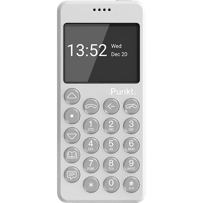 Punkt MP02 4G Light Grey 16GB + 2GB Single-Sim Unlocked Global