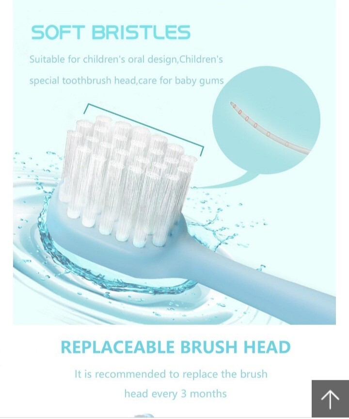 KIDS ELECTRIC TOOTHBRUSH  power 1w  lot of two 