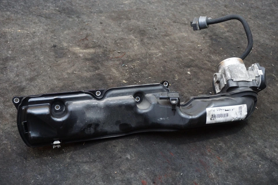 Colector de admisión motor derecho con cuerpo de acelerador 11617601432 Bmw X5m X6m F85 15-18 Foto 3 de 4