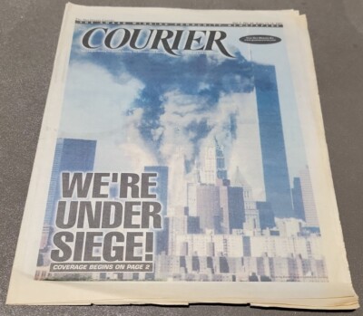 Courier Newspaper Queens, NY September 12, 2001 Vintage Newspaper