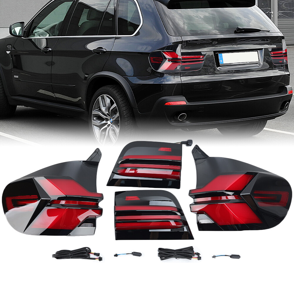 4PCS For BMW X5 E70 2007-2013 Upgrade G05 Style LED Tail