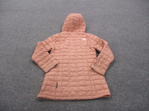 North Face Jacket Girls L Pink Thermoball Puffer Outdoors Quilted Coat Youth - Picture 10 of 11