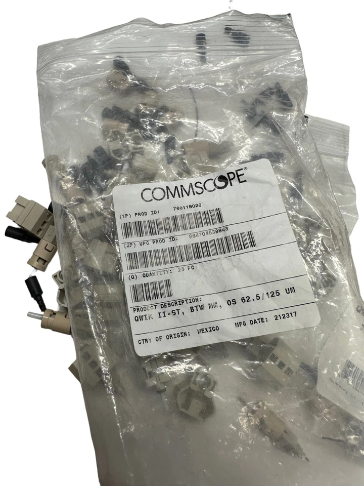 Commscope 760118026 Qwik Connectors (ALL MIXED NOT ALL COMPLETE SET) **SALE** - Image 3 of 3