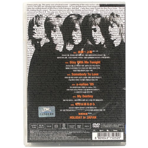 TVXQ - History In Japan Volume 1 DVD K-Pop 2006 Korea Tohoshinki Vol. 1 - Picture 2 of 4