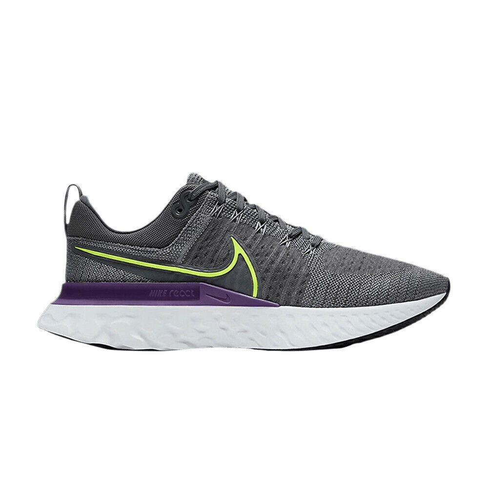 Мужская обувь Nike React Infinity Run Flyknit 2 Particle Grey Volt CT2357-004