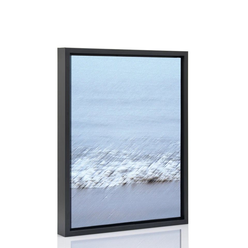 Schattenfugenrahmen Bilder Leinwand Keil Rahmen Weiß Schwarz Vintage ohne Glas