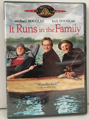 It Runs in the Family (DVD,2003) Michael Douglas Kirk Douglas