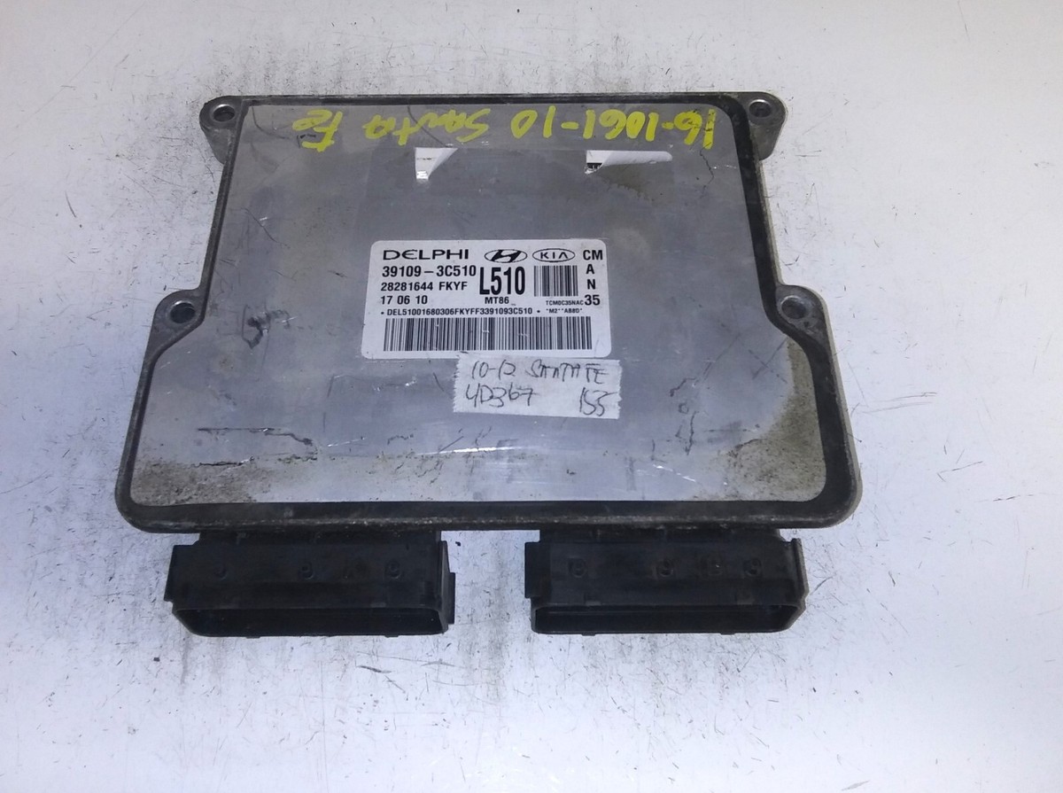 39109-3C510 ecm ecu computer 2010-2012 Hyundai Santa Fe | eBay