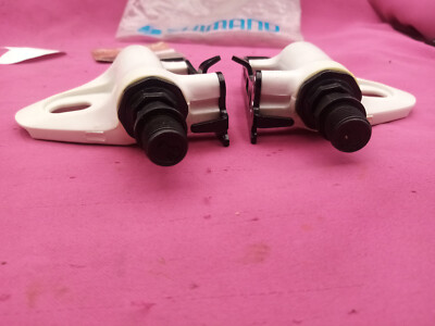 Pédales Shimano Exage Sport PD-A450 – 9/16 Pouces – Avec Cale-pieds (sans Courroies) – Vintage