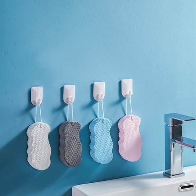 Soft Sponge Body Scrubber Baby Adults Bath Exfoliating Scrub Skin Cleaner T*j*